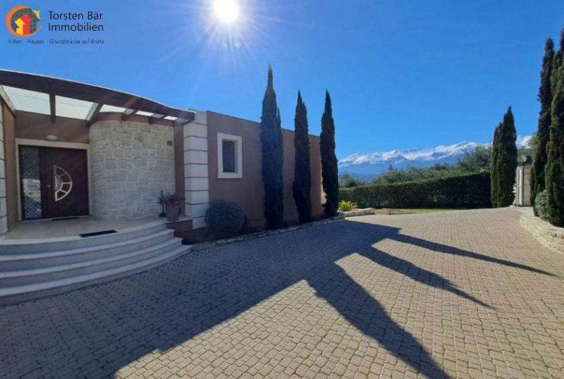 Kalives Kreta, Kalives - freistehende Villa mit Meer- und Bergblick Haus kaufen